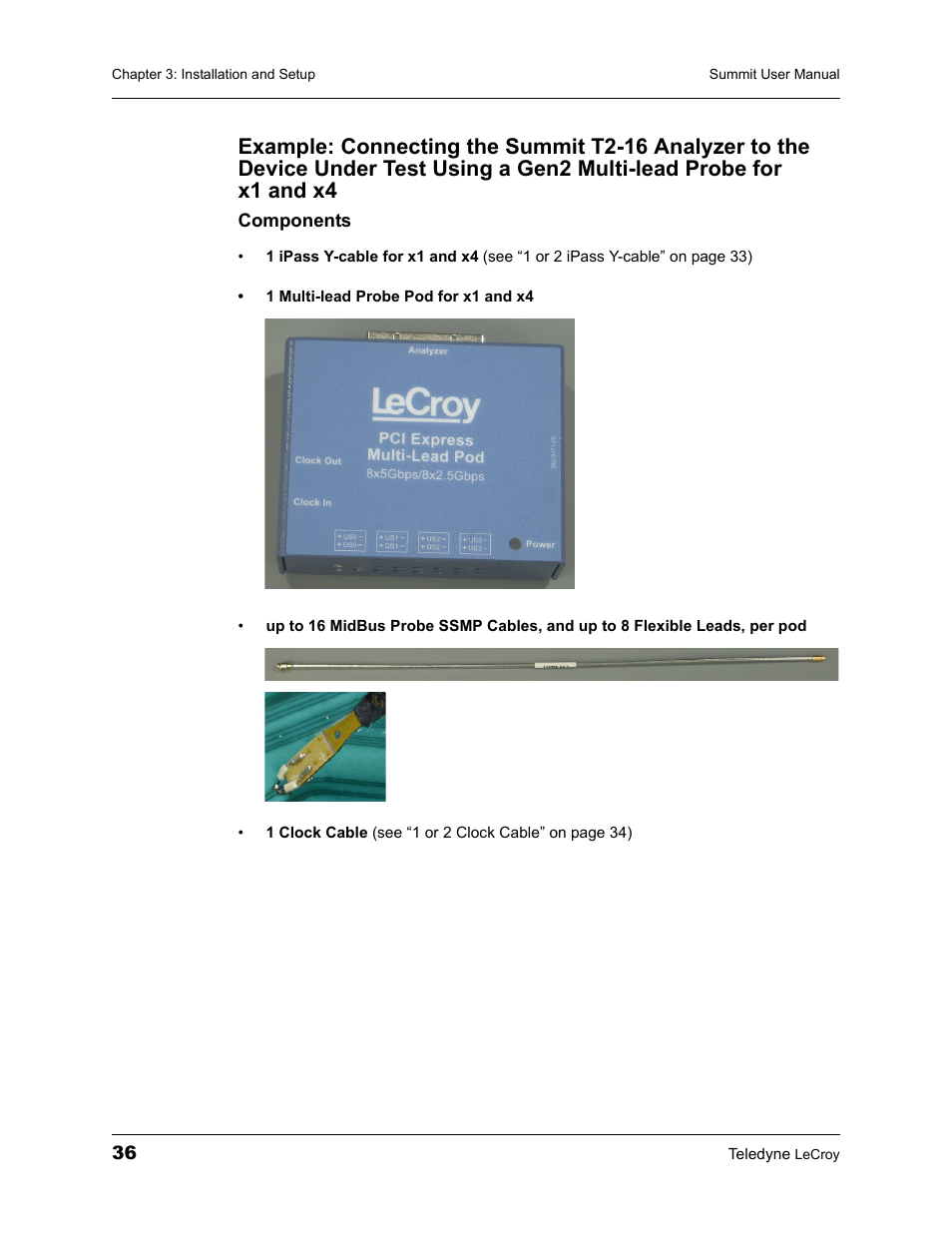 Teledyne LeCroy PETracer Summit and Summit T2-16 PCIe User Manual User Manual | Page 44 / 244