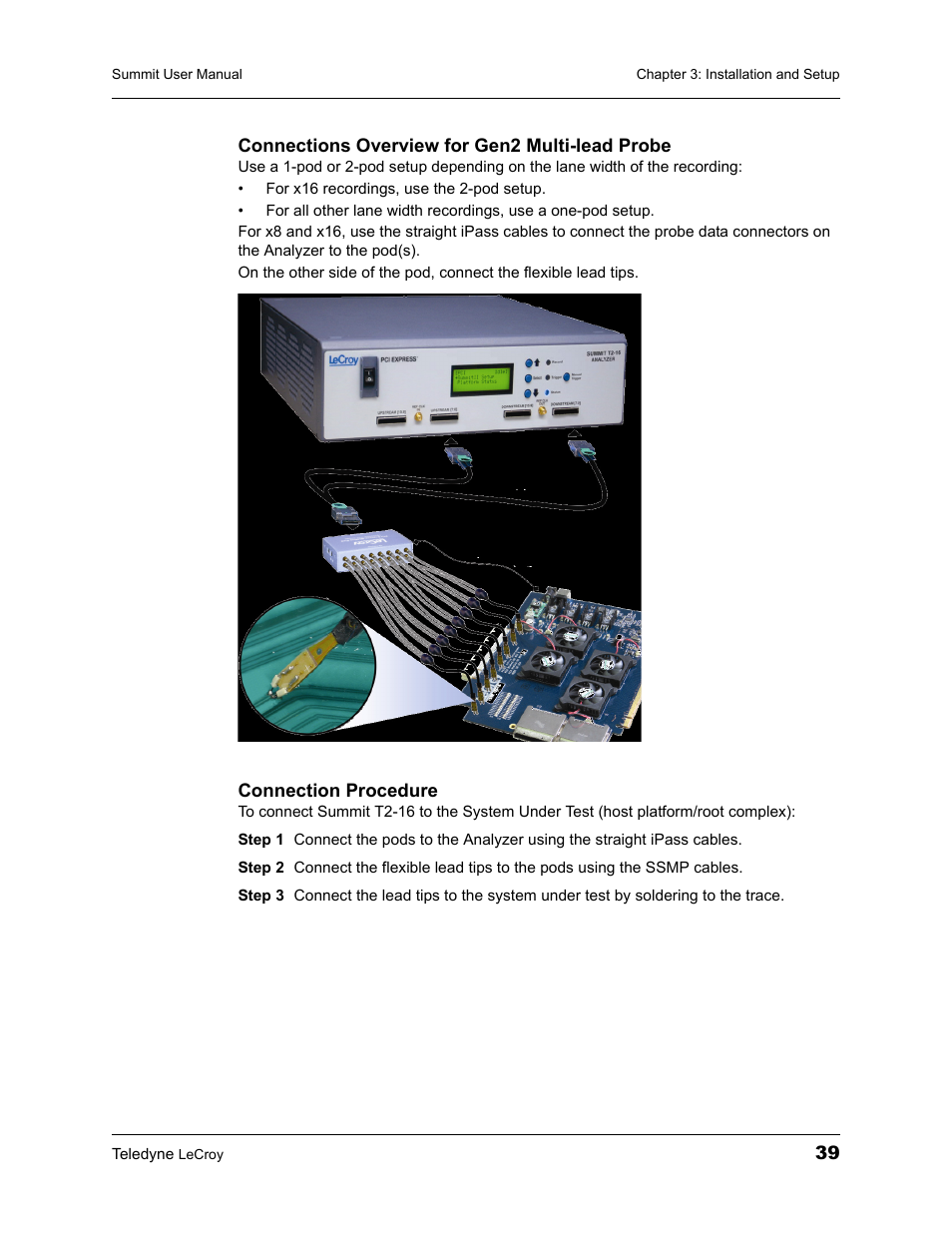 Teledyne LeCroy PETracer Summit and Summit T2-16 PCIe User Manual User Manual | Page 47 / 244