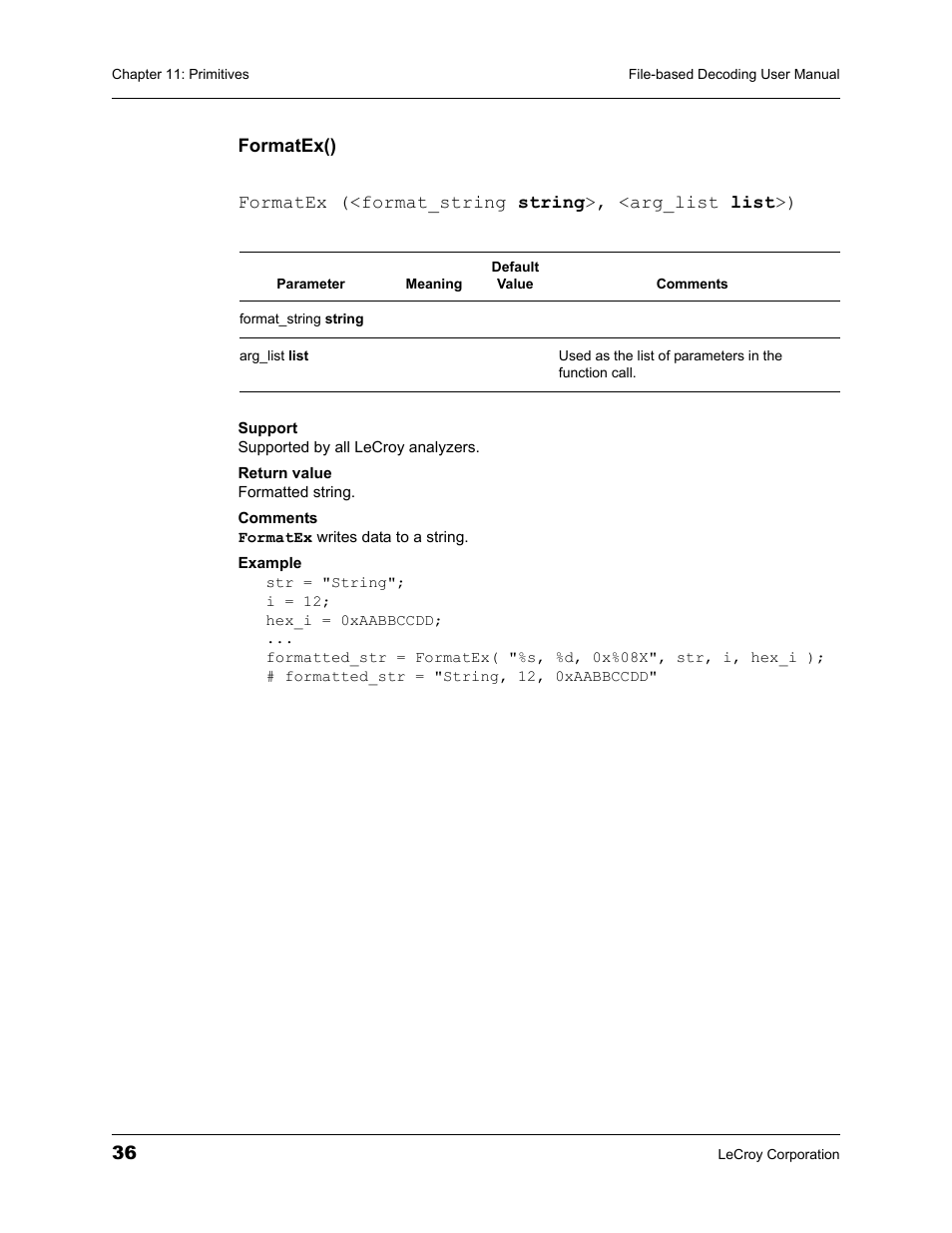 Teledyne LeCroy Protocol Analyzers File-Based Decoding User Manual User Manual | Page 42 / 82