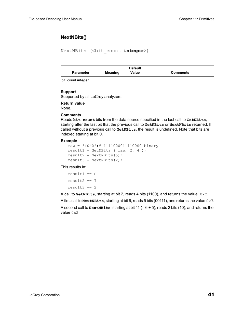 Teledyne LeCroy Protocol Analyzers File-Based Decoding User Manual User Manual | Page 47 / 82