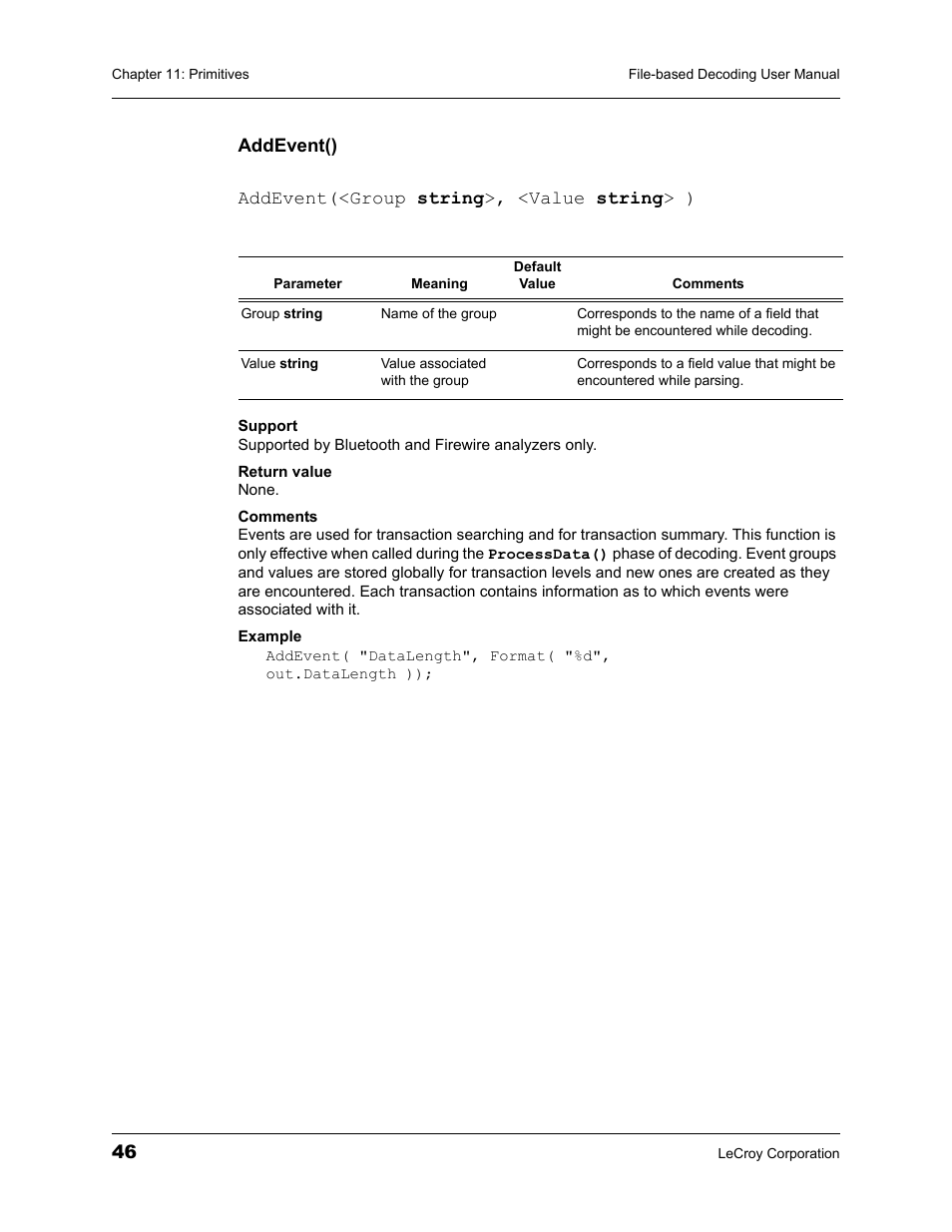 Teledyne LeCroy Protocol Analyzers File-Based Decoding User Manual User Manual | Page 52 / 82