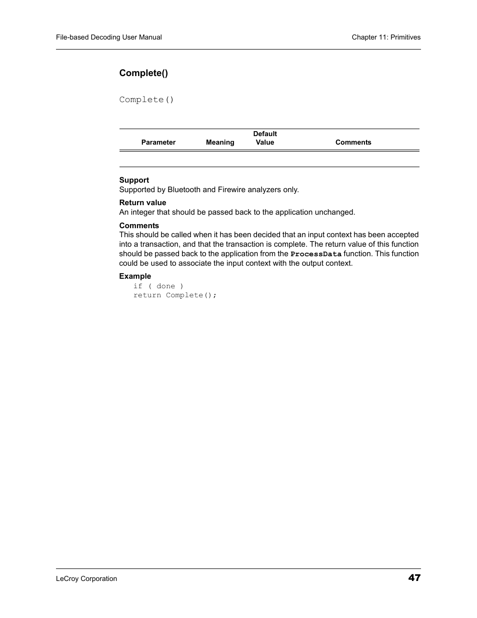 Teledyne LeCroy Protocol Analyzers File-Based Decoding User Manual User Manual | Page 53 / 82