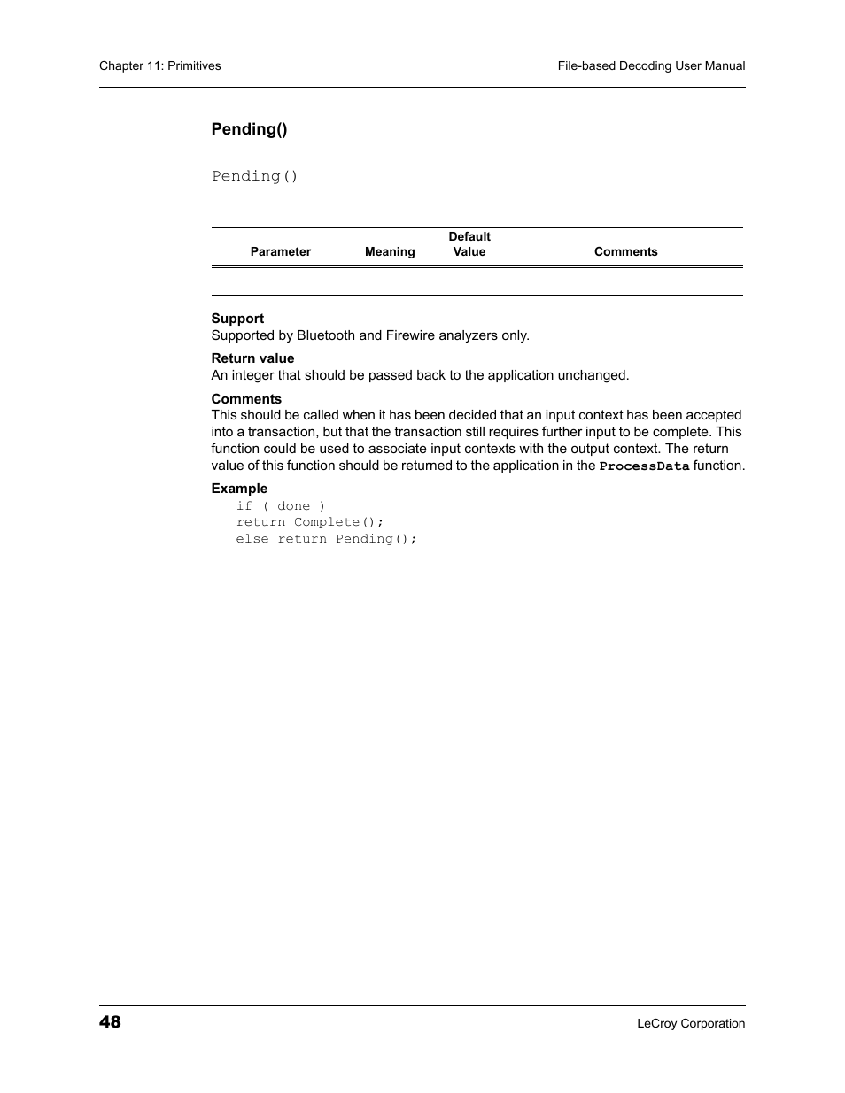 Teledyne LeCroy Protocol Analyzers File-Based Decoding User Manual User Manual | Page 54 / 82