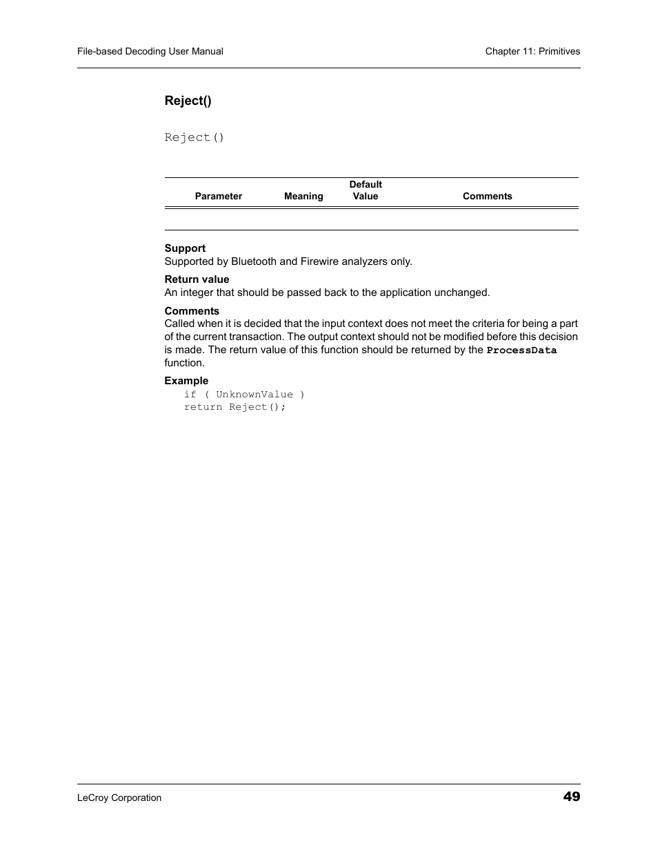 Teledyne LeCroy Protocol Analyzers File-Based Decoding User Manual User Manual | Page 55 / 82