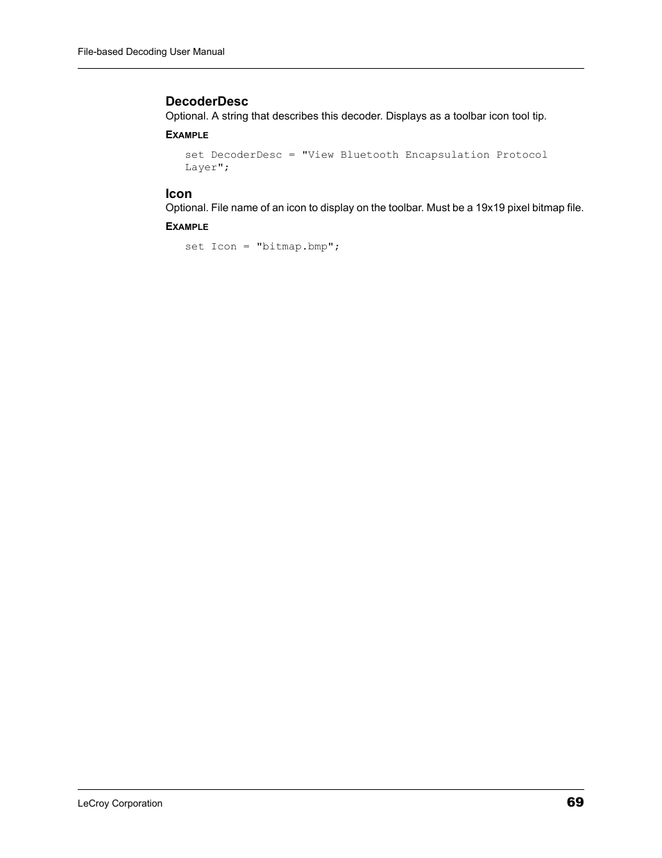 Teledyne LeCroy Protocol Analyzers File-Based Decoding User Manual User Manual | Page 75 / 82