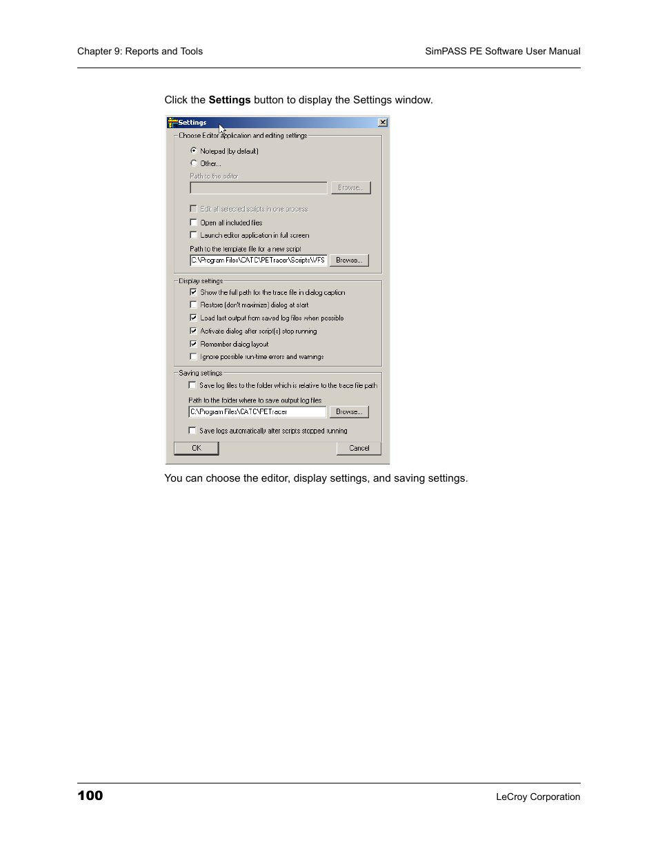 Teledyne LeCroy SimPASS PE PCI Express Software User Manual User Manual | Page 106 / 120