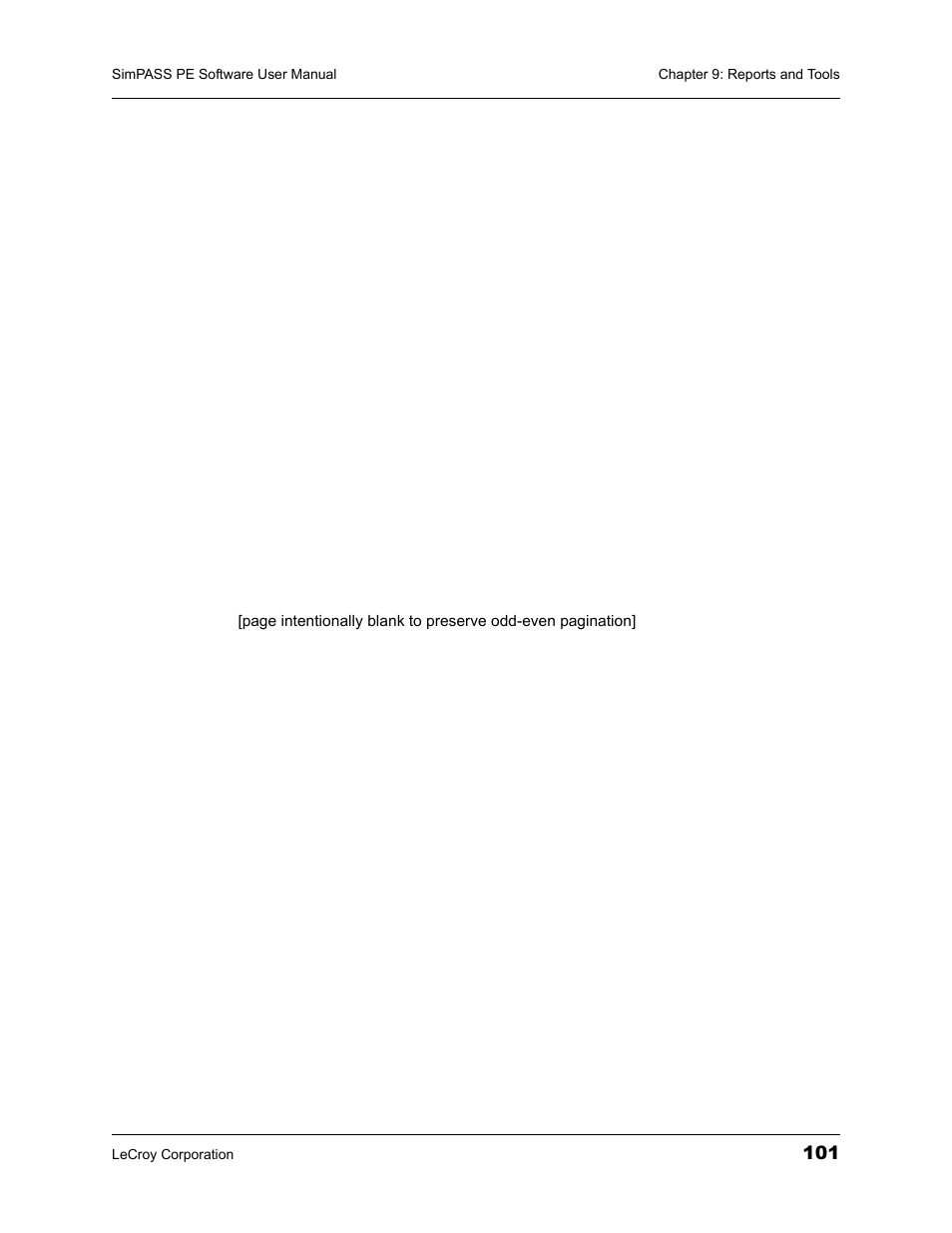 Teledyne LeCroy SimPASS PE PCI Express Software User Manual User Manual | Page 107 / 120