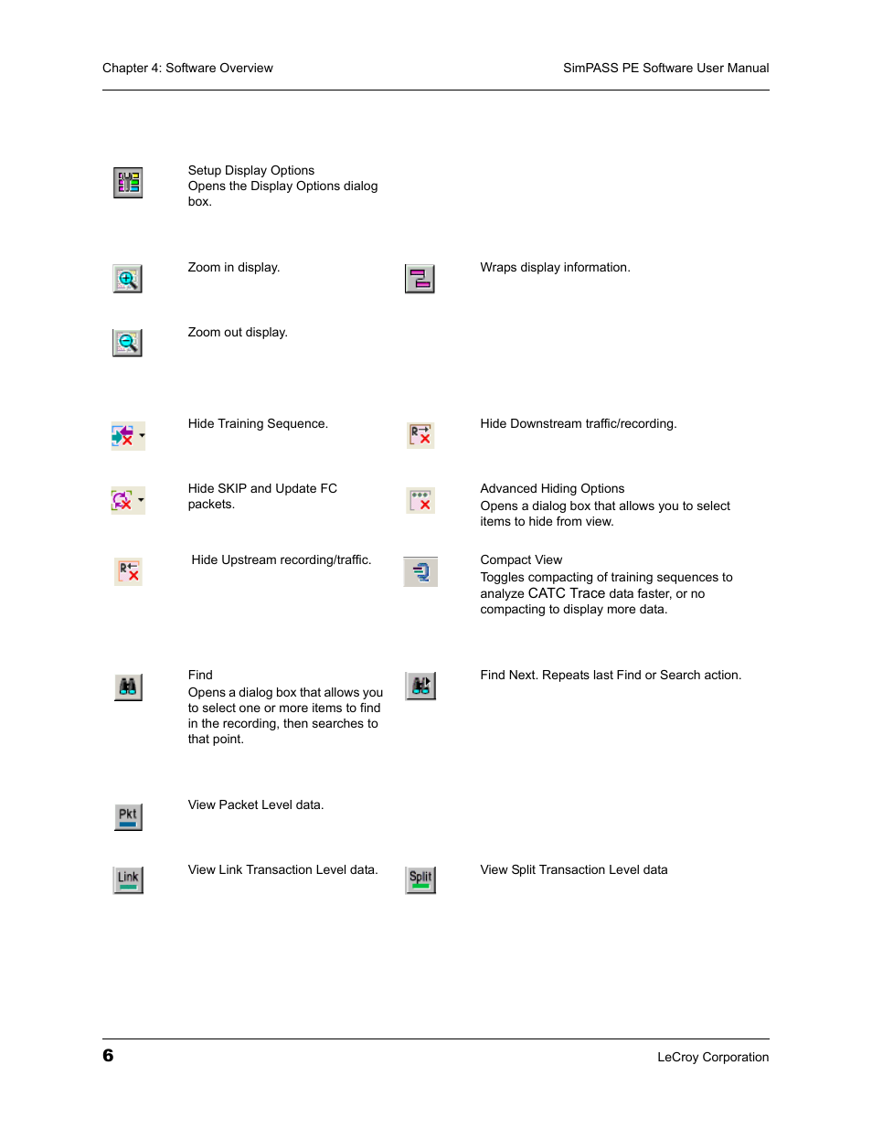 Teledyne LeCroy SimPASS PE PCI Express Software User Manual User Manual | Page 12 / 120