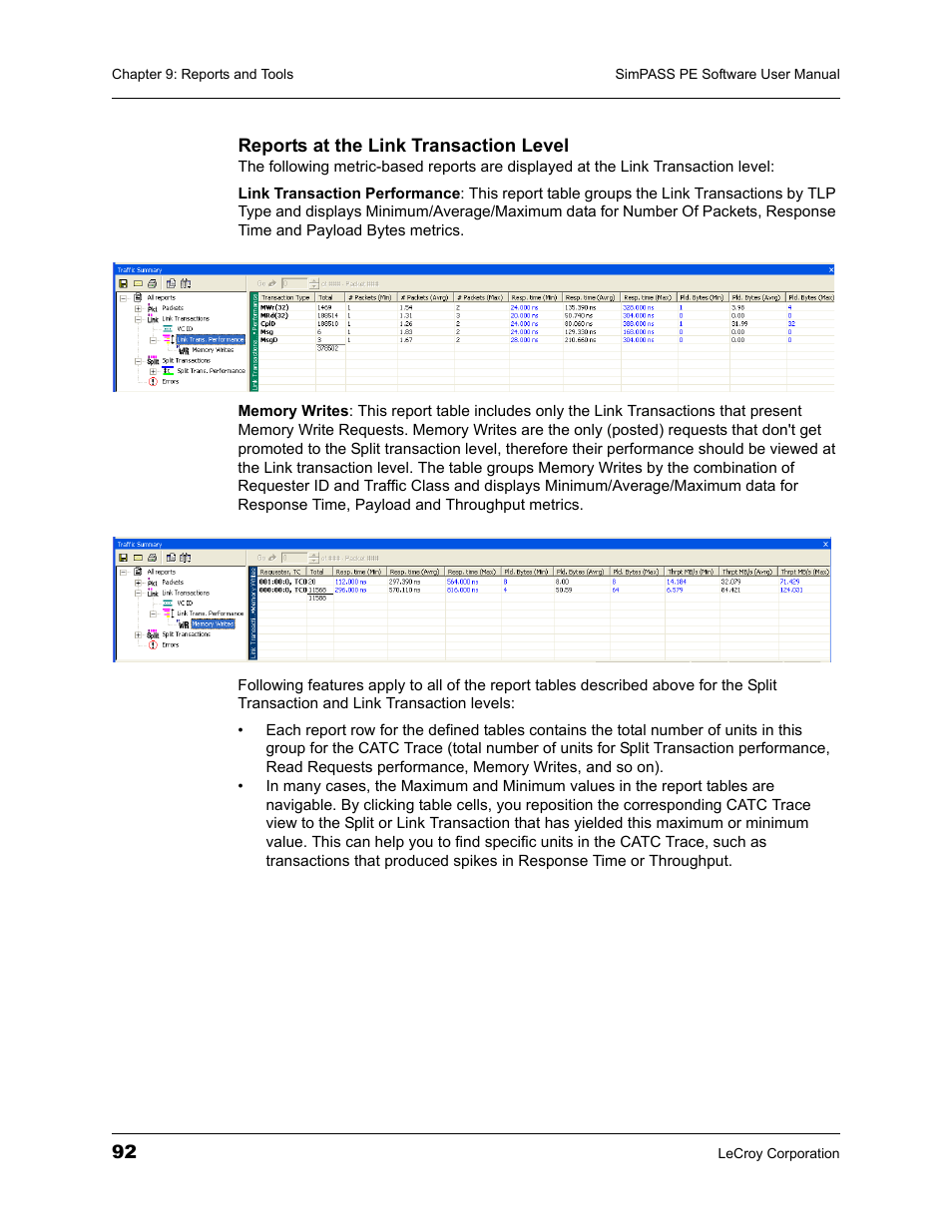 Teledyne LeCroy SimPASS PE PCI Express Software User Manual User Manual | Page 98 / 120