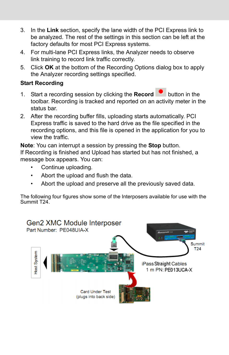 Teledyne LeCroy Summit T24 PCI Express Protocol Analyzer QSG User Manual | Page 6 / 8