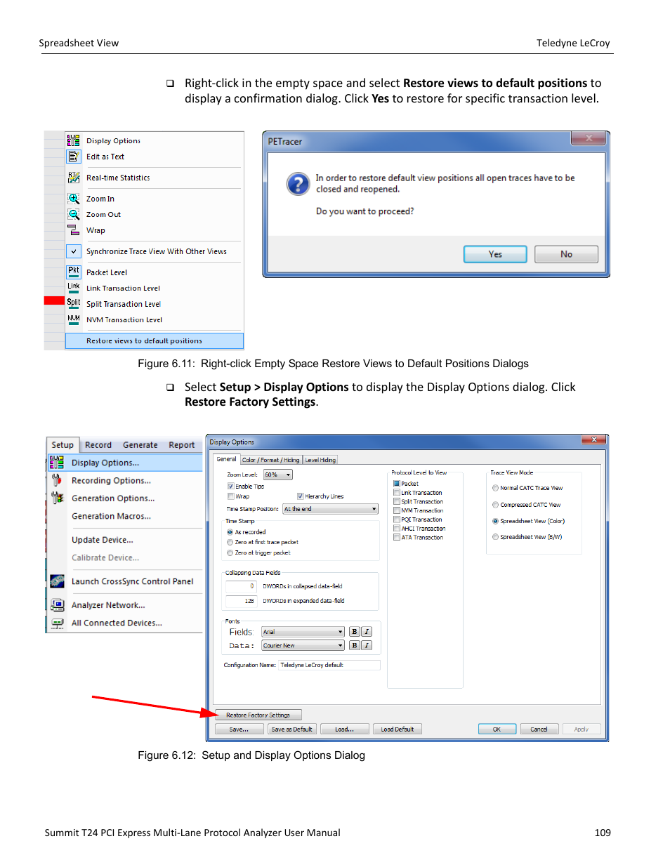 Teledyne LeCroy Summit T24 PCIe Multi-lane Protocol Analyzer User Manual User Manual | Page 121 / 244