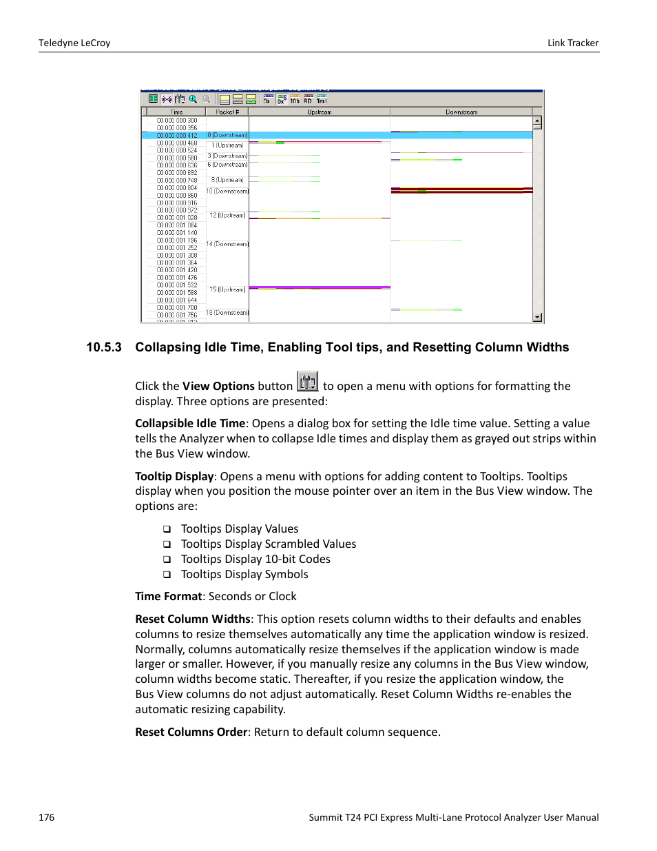 Teledyne LeCroy Summit T24 PCIe Multi-lane Protocol Analyzer User Manual User Manual | Page 188 / 244