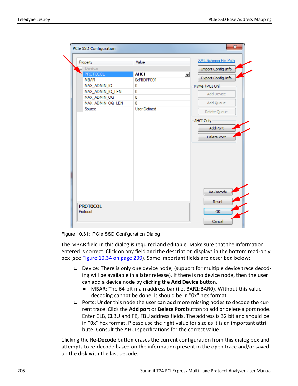 Teledyne LeCroy Summit T24 PCIe Multi-lane Protocol Analyzer User Manual User Manual | Page 218 / 244