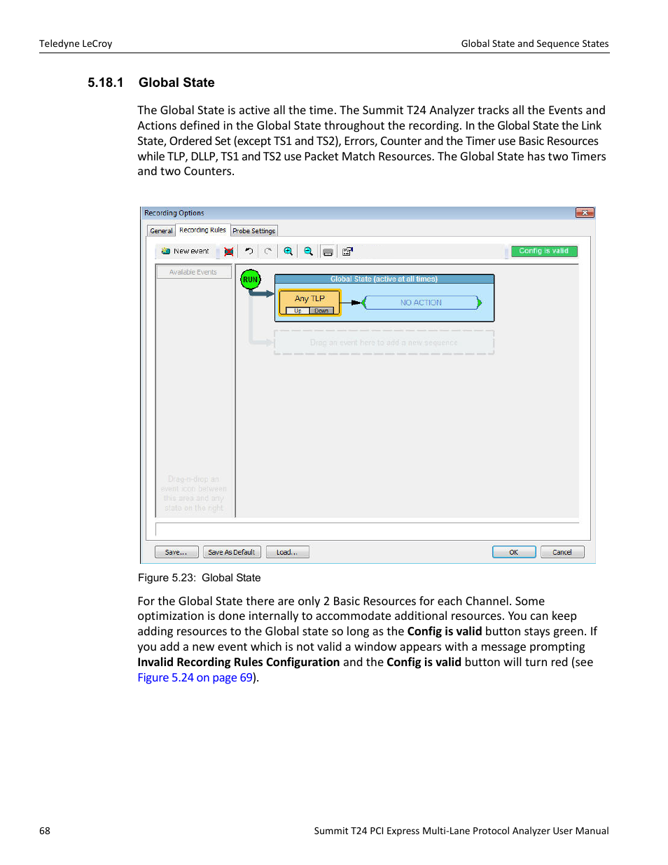 1 global state | Teledyne LeCroy Summit T24 PCIe Multi-lane Protocol Analyzer User Manual User Manual | Page 80 / 244