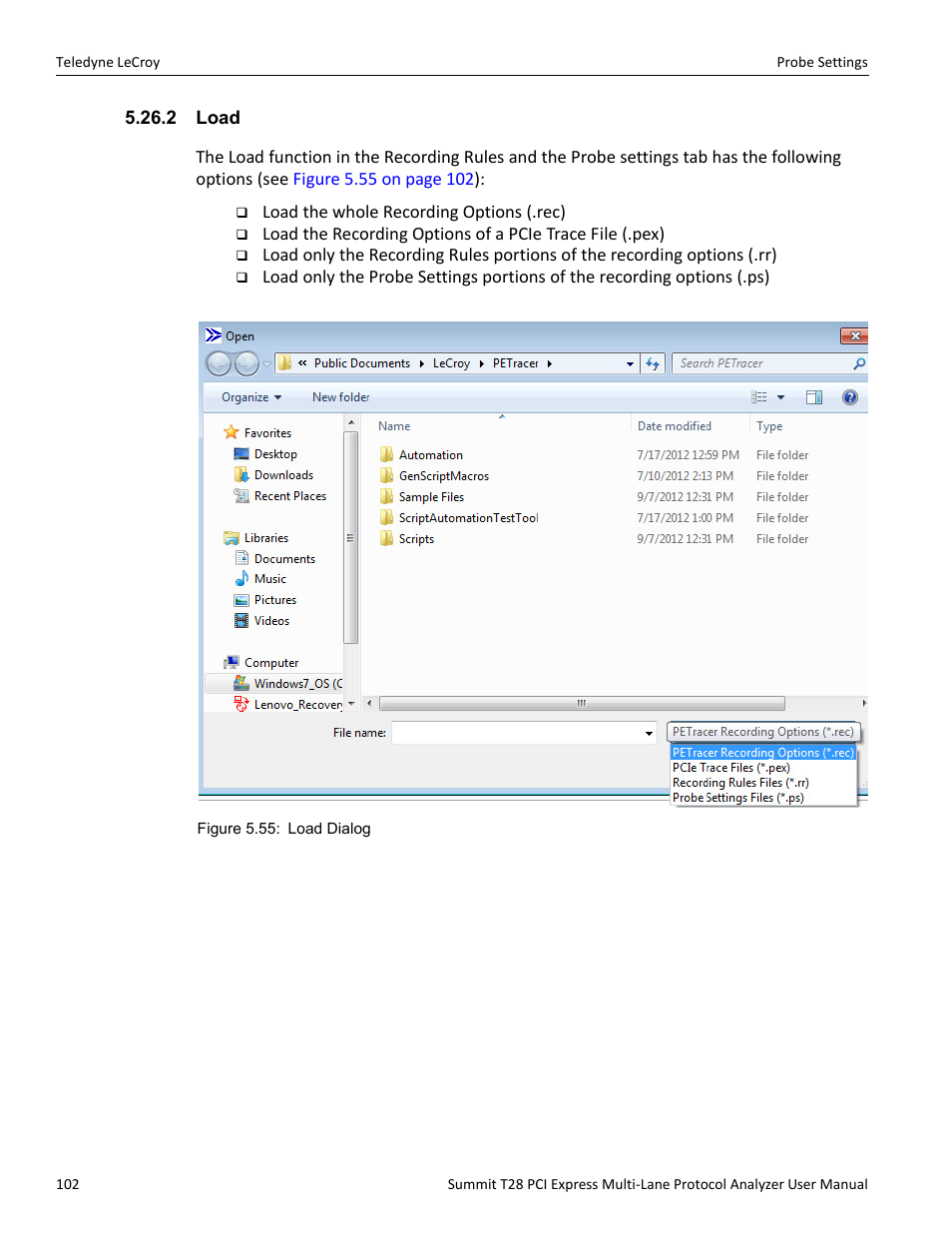 2 load | Teledyne LeCroy Summit T28 PCIe Multi-lane Protocol Analyzer User Manual User Manual | Page 114 / 256