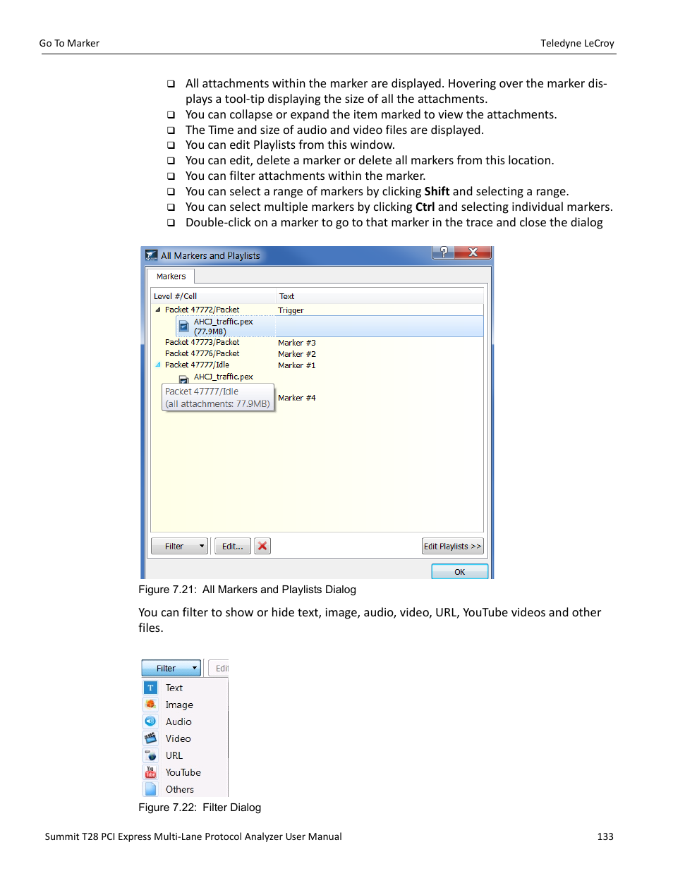 Teledyne LeCroy Summit T28 PCIe Multi-lane Protocol Analyzer User Manual User Manual | Page 145 / 256