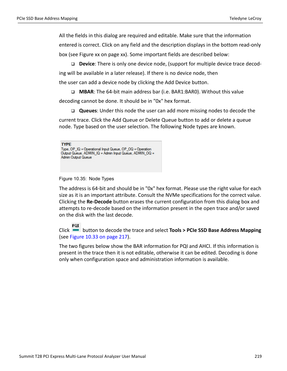 Teledyne LeCroy Summit T28 PCIe Multi-lane Protocol Analyzer User Manual User Manual | Page 231 / 256
