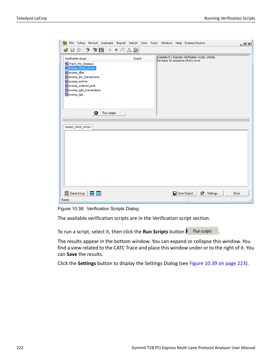 Teledyne LeCroy Summit T28 PCIe Multi-lane Protocol Analyzer User Manual User Manual | Page 234 / 256