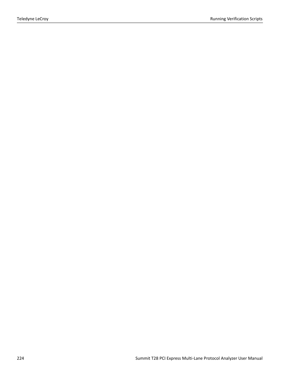 Teledyne LeCroy Summit T28 PCIe Multi-lane Protocol Analyzer User Manual User Manual | Page 236 / 256