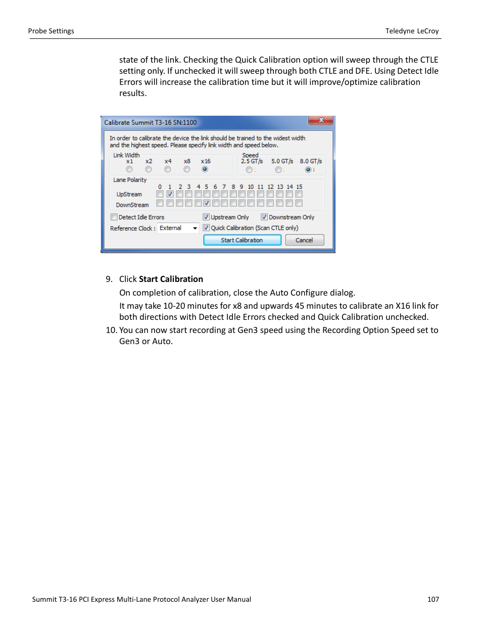 Teledyne LeCroy Summit T3-16 PCIe Multi-lane Protocol Analyzer User Manual User Manual | Page 119 / 266