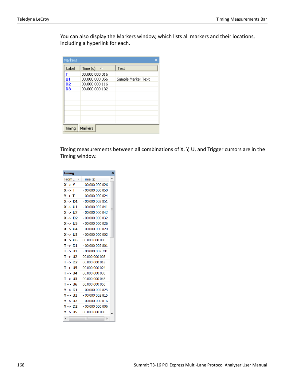 Teledyne LeCroy Summit T3-16 PCIe Multi-lane Protocol Analyzer User Manual User Manual | Page 180 / 266