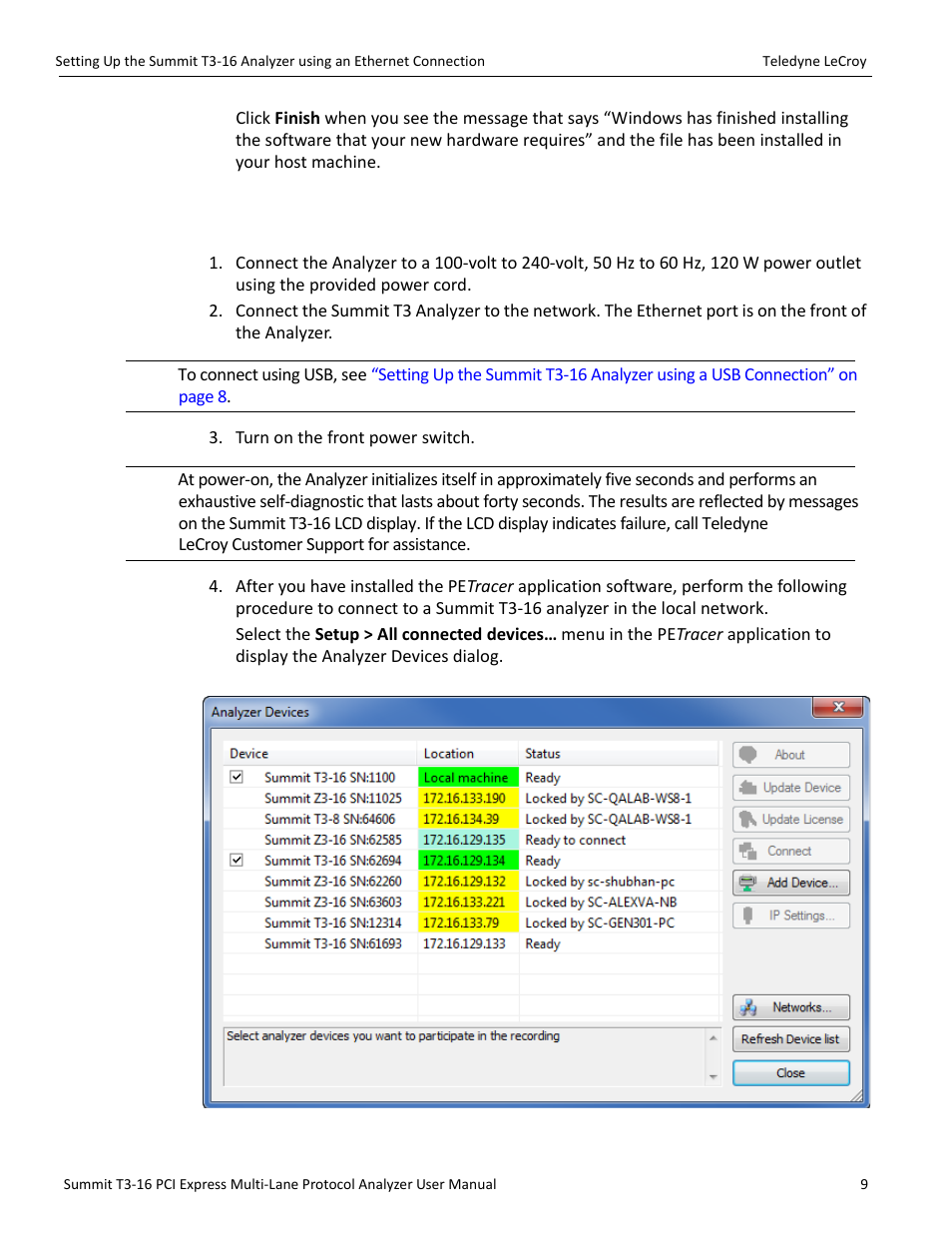 Teledyne LeCroy Summit T3-16 PCIe Multi-lane Protocol Analyzer User Manual User Manual | Page 21 / 266