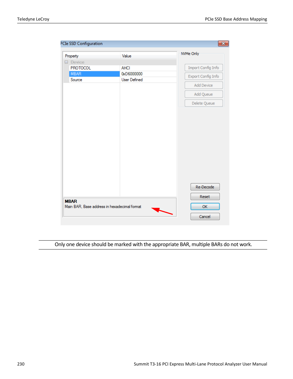 Teledyne LeCroy Summit T3-16 PCIe Multi-lane Protocol Analyzer User Manual User Manual | Page 242 / 266