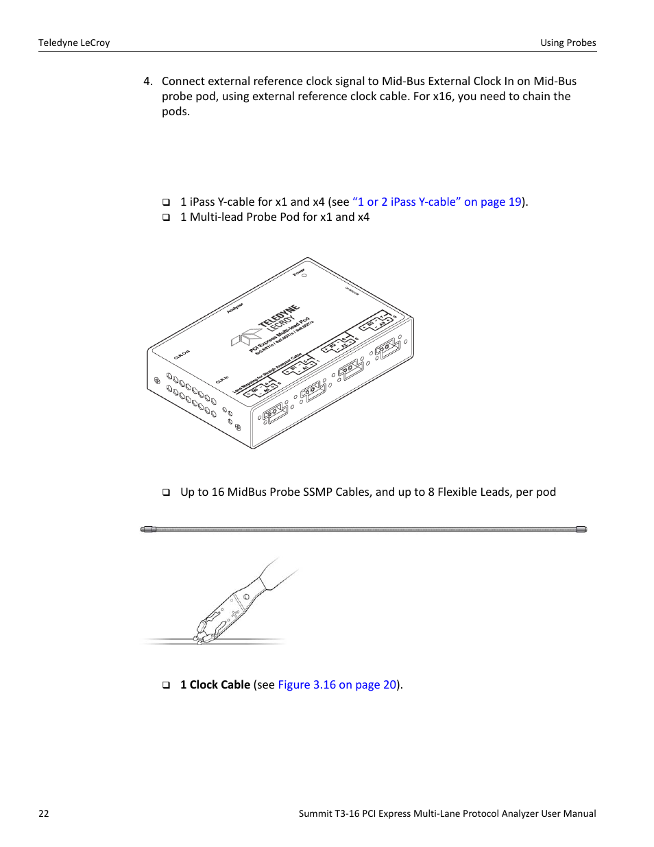 Components | Teledyne LeCroy Summit T3-16 PCIe Multi-lane Protocol Analyzer User Manual User Manual | Page 34 / 266