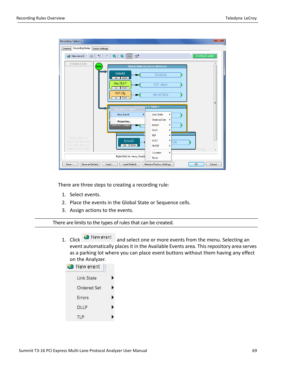 Teledyne LeCroy Summit T3-16 PCIe Multi-lane Protocol Analyzer User Manual User Manual | Page 81 / 266
