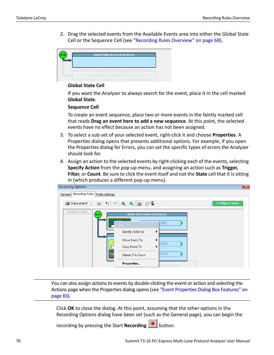 Teledyne LeCroy Summit T3-16 PCIe Multi-lane Protocol Analyzer User Manual User Manual | Page 82 / 266