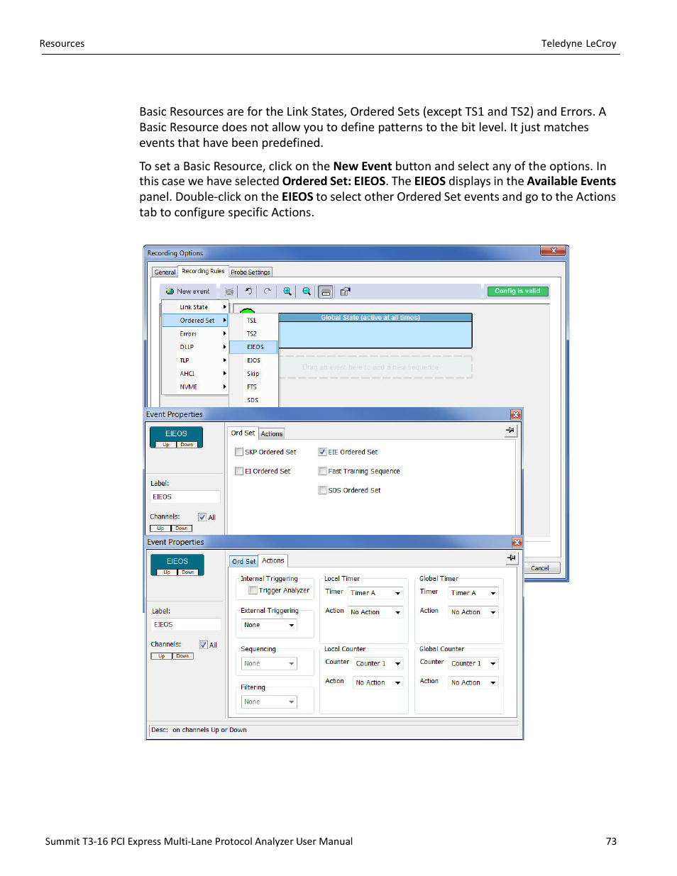 2 basic resource | Teledyne LeCroy Summit T3-16 PCIe Multi-lane Protocol Analyzer User Manual User Manual | Page 85 / 266