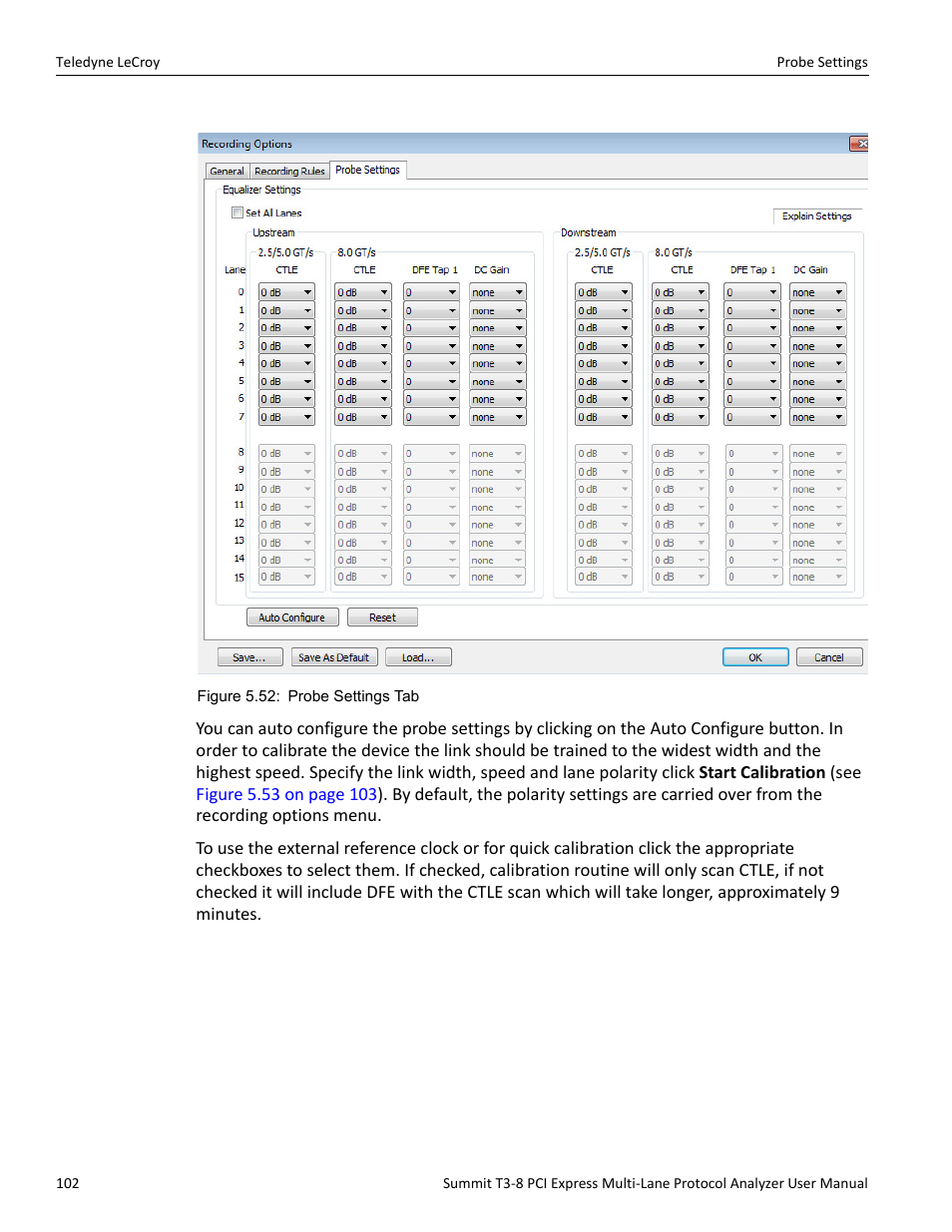 Teledyne LeCroy Summit T3-8 PCIe Multi-lane Protocol Analyzer User Manual User Manual | Page 114 / 266