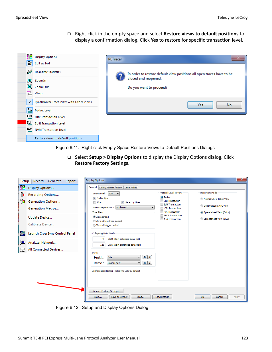 Teledyne LeCroy Summit T3-8 PCIe Multi-lane Protocol Analyzer User Manual User Manual | Page 135 / 266