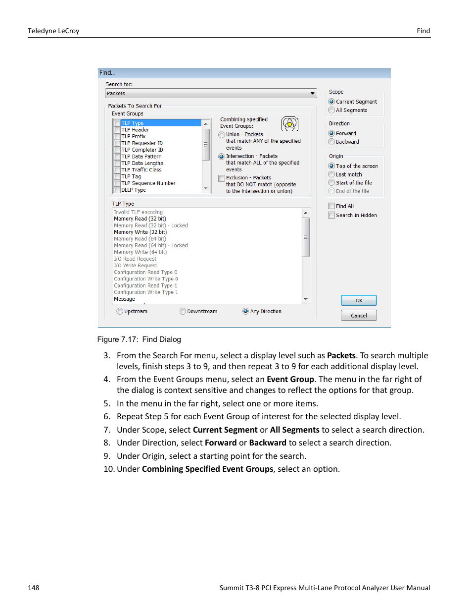 Teledyne LeCroy Summit T3-8 PCIe Multi-lane Protocol Analyzer User Manual User Manual | Page 160 / 266