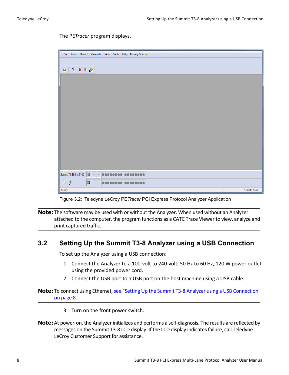 Teledyne LeCroy Summit T3-8 PCIe Multi-lane Protocol Analyzer User Manual User Manual | Page 20 / 266
