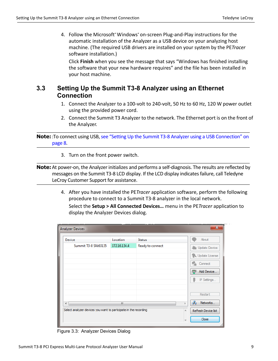 Teledyne LeCroy Summit T3-8 PCIe Multi-lane Protocol Analyzer User Manual User Manual | Page 21 / 266