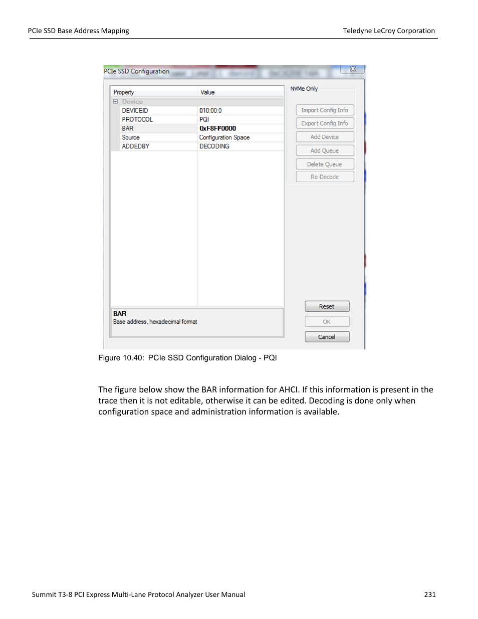 Teledyne LeCroy Summit T3-8 PCIe Multi-lane Protocol Analyzer User Manual User Manual | Page 243 / 266