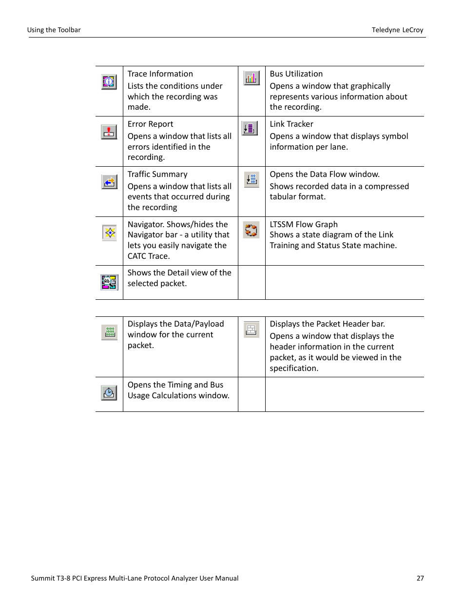 Teledyne LeCroy Summit T3-8 PCIe Multi-lane Protocol Analyzer User Manual User Manual | Page 39 / 266