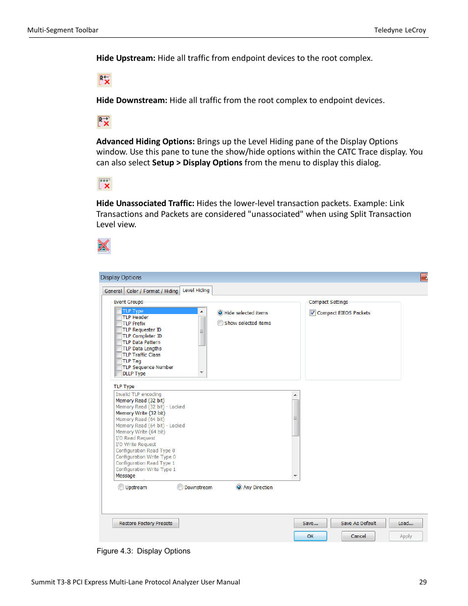 Teledyne LeCroy Summit T3-8 PCIe Multi-lane Protocol Analyzer User Manual User Manual | Page 41 / 266