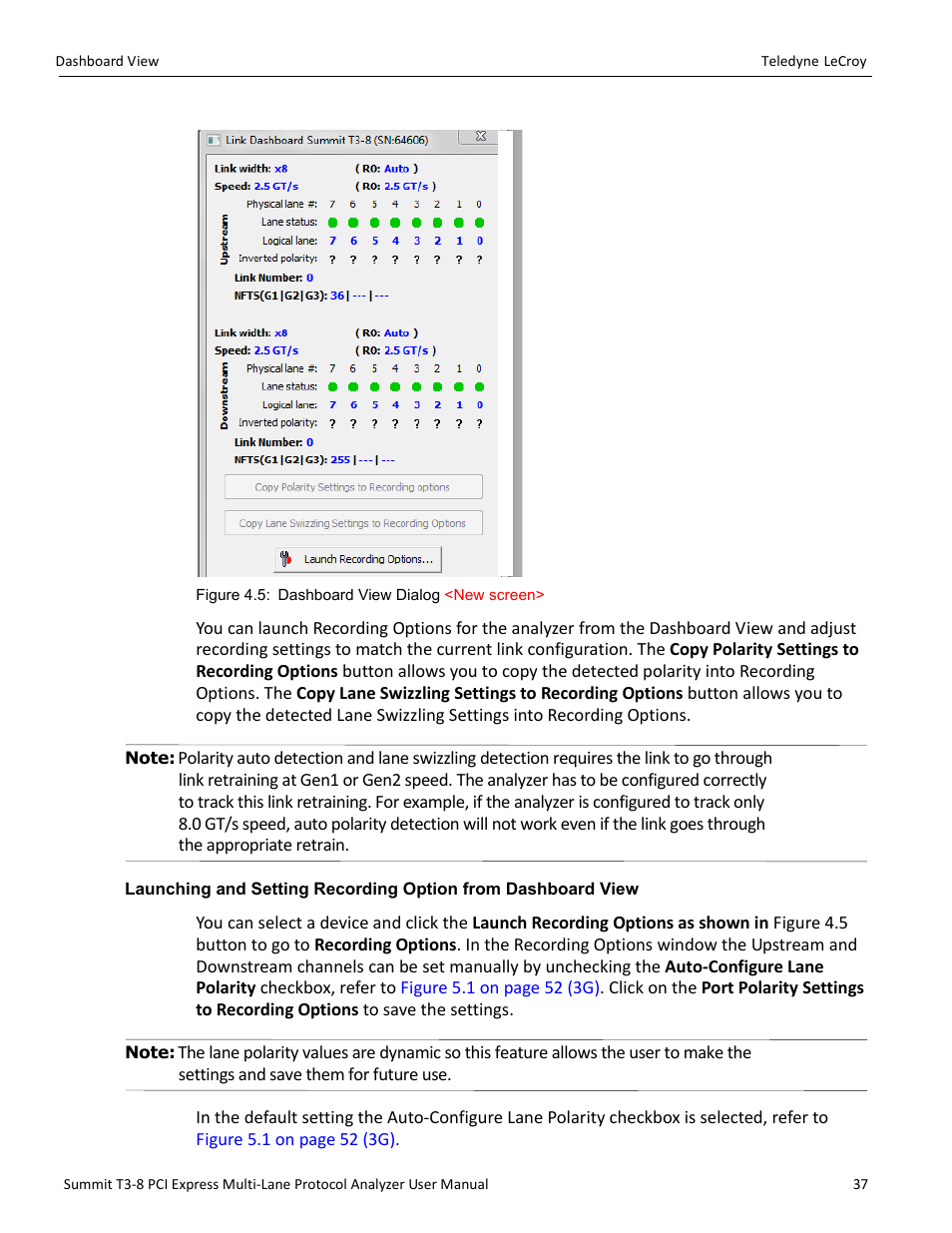 Teledyne LeCroy Summit T3-8 PCIe Multi-lane Protocol Analyzer User Manual User Manual | Page 49 / 266