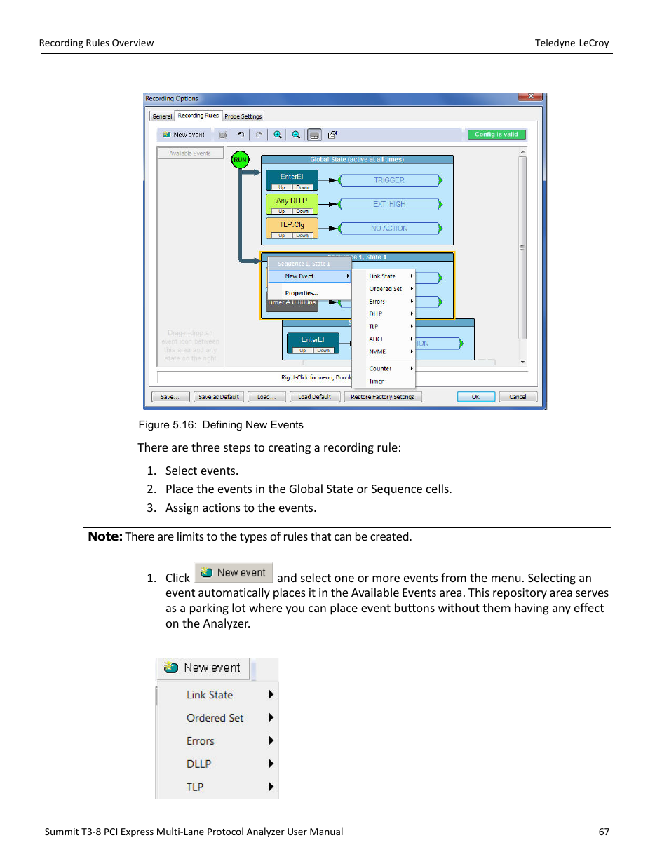 Teledyne LeCroy Summit T3-8 PCIe Multi-lane Protocol Analyzer User Manual User Manual | Page 79 / 266