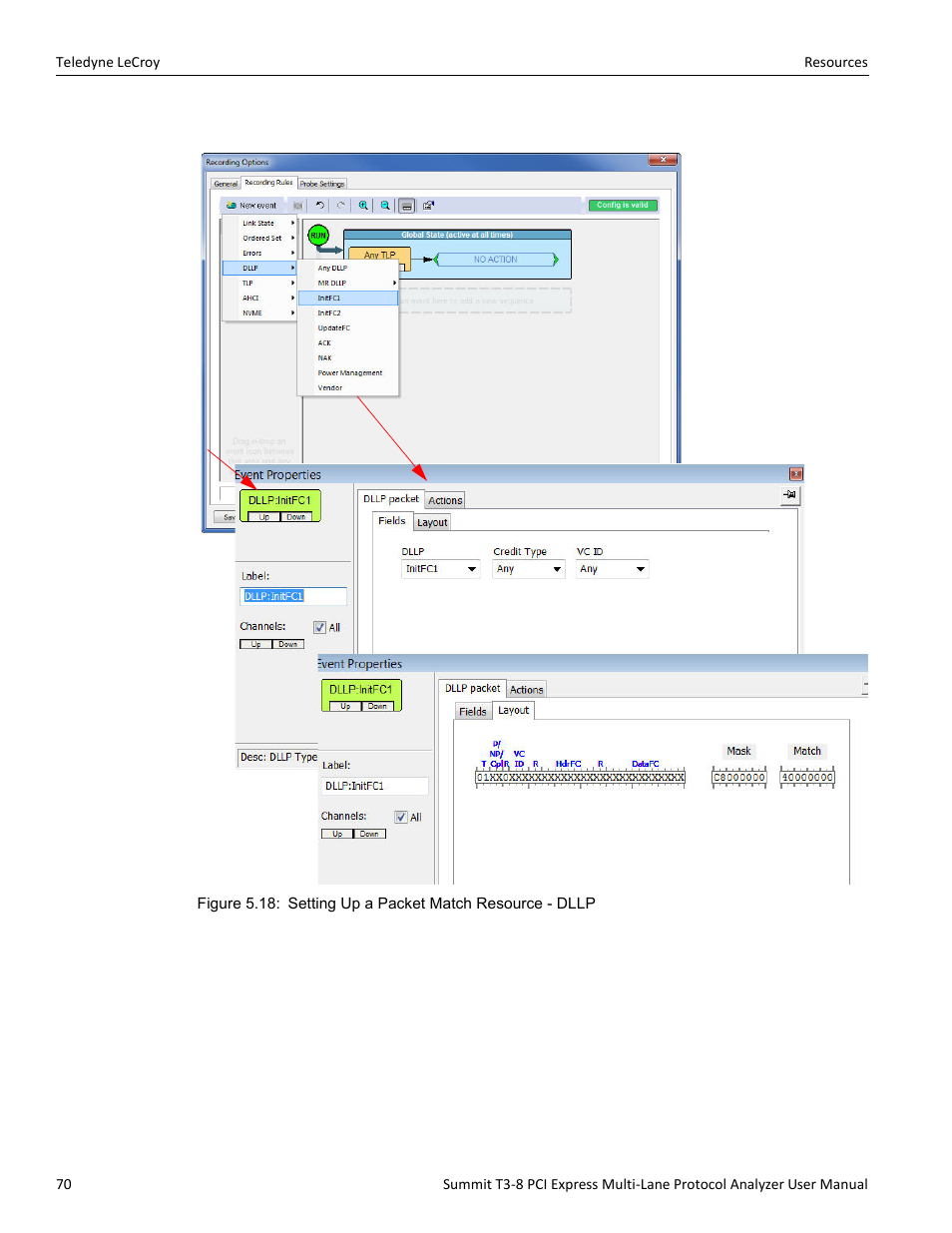 Teledyne LeCroy Summit T3-8 PCIe Multi-lane Protocol Analyzer User Manual User Manual | Page 82 / 266