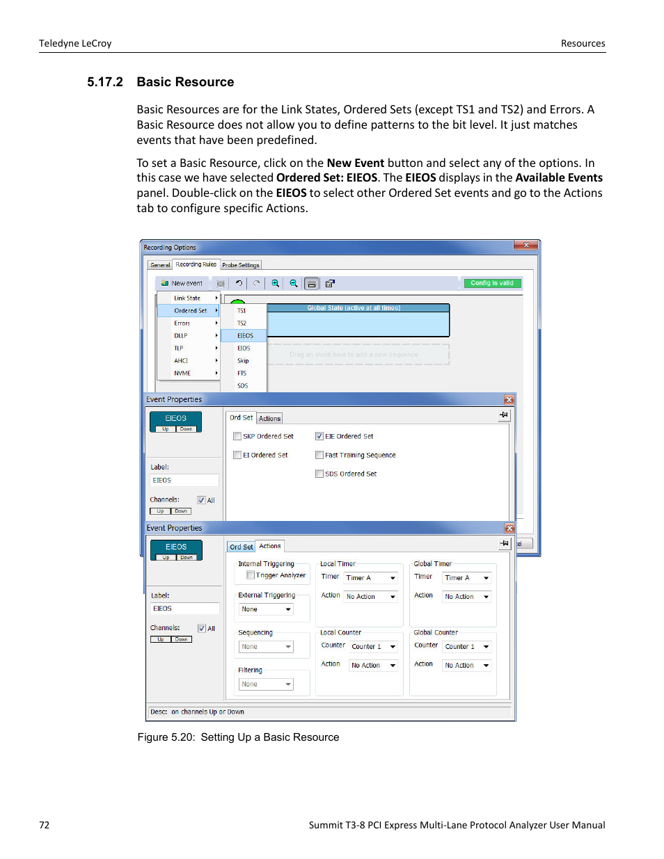 2 basic resource | Teledyne LeCroy Summit T3-8 PCIe Multi-lane Protocol Analyzer User Manual User Manual | Page 84 / 266