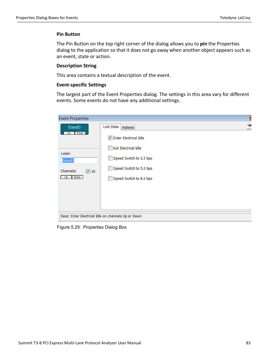 Teledyne LeCroy Summit T3-8 PCIe Multi-lane Protocol Analyzer User Manual User Manual | Page 95 / 266