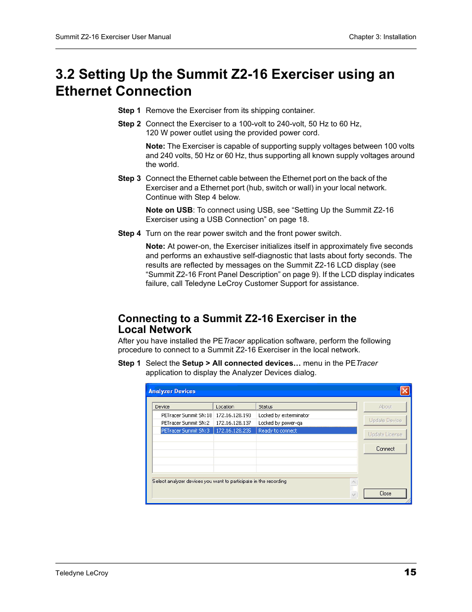 Teledyne LeCroy Summit Z2-16 PCI Express Multi-lane Exerciser User Manual User Manual | Page 19 / 84