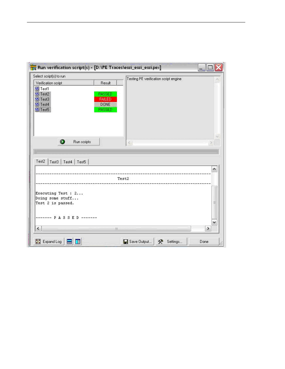 1 running verification scripts, Unning verification scripts | Teledyne LeCroy Verification Script Engine for Teledyne LeCroy PETracer Reference Manual User Manual | Page 13 / 88