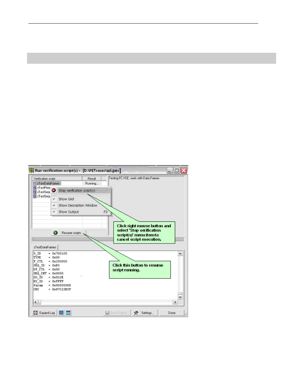 4 pause(), Ause | Teledyne LeCroy Verification Script Engine for Teledyne LeCroy PETracer Reference Manual User Manual | Page 86 / 88