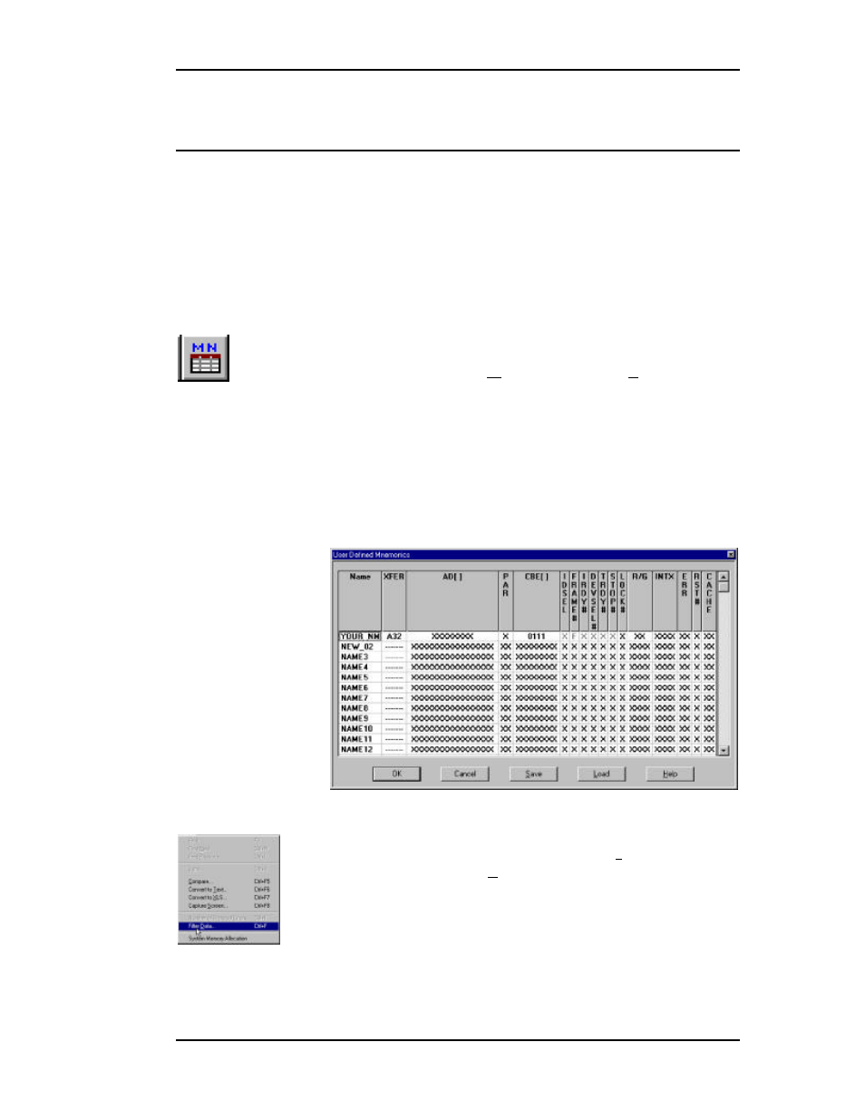 Filtering captured data | Teledyne LeCroy TA660СА User Manual | Page 121 / 156