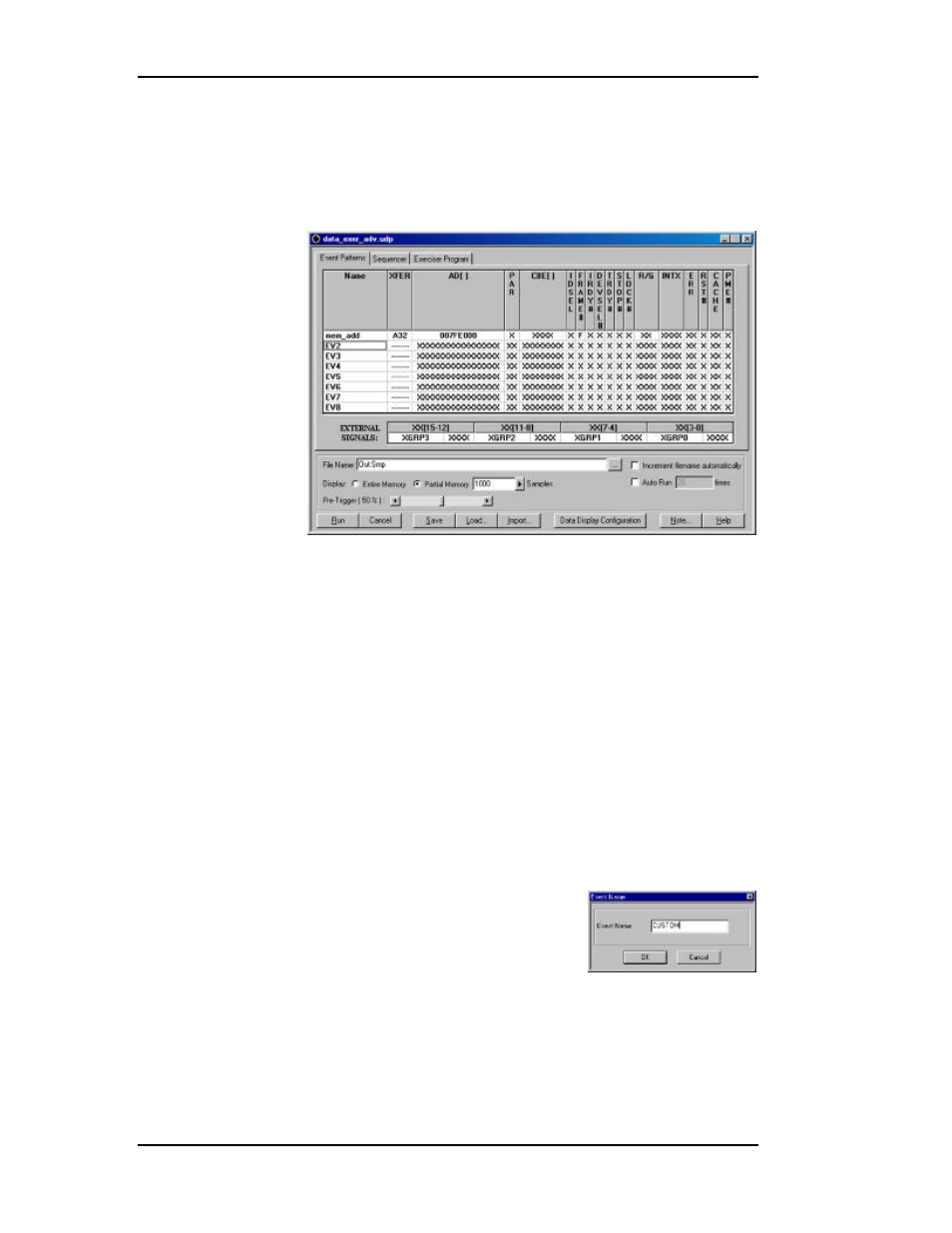 Defining an event pattern | Teledyne LeCroy TA660СА User Manual | Page 68 / 156
