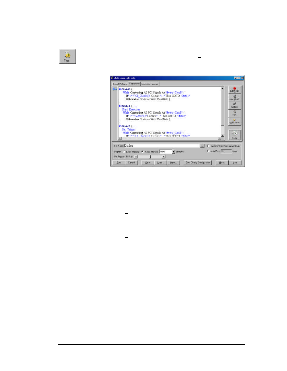 Programming the sequencer as text | Teledyne LeCroy TA660СА User Manual | Page 73 / 156